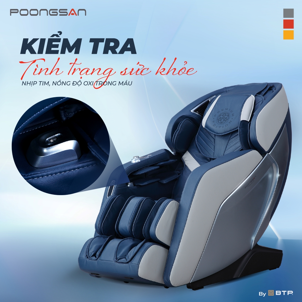 Ghế massage Poongsan MCP- 804